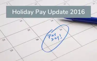 Holiday Pay Update – March 2016