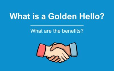 What is a Golden Hello or handshake?