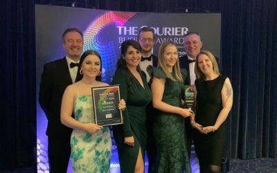 We Won a Courier Business Award!