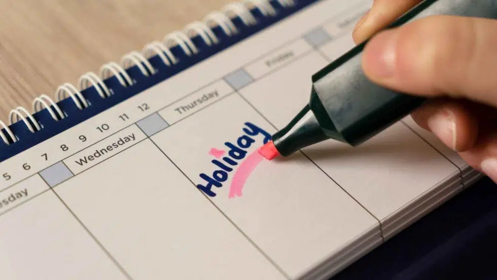 calculate holiday entitlement for part-time employees
