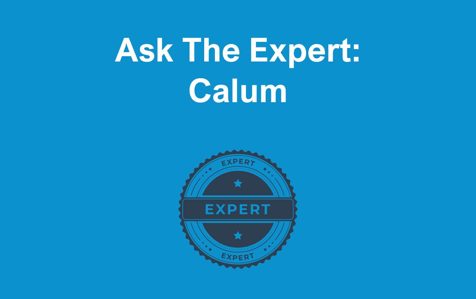 Ask The Expert