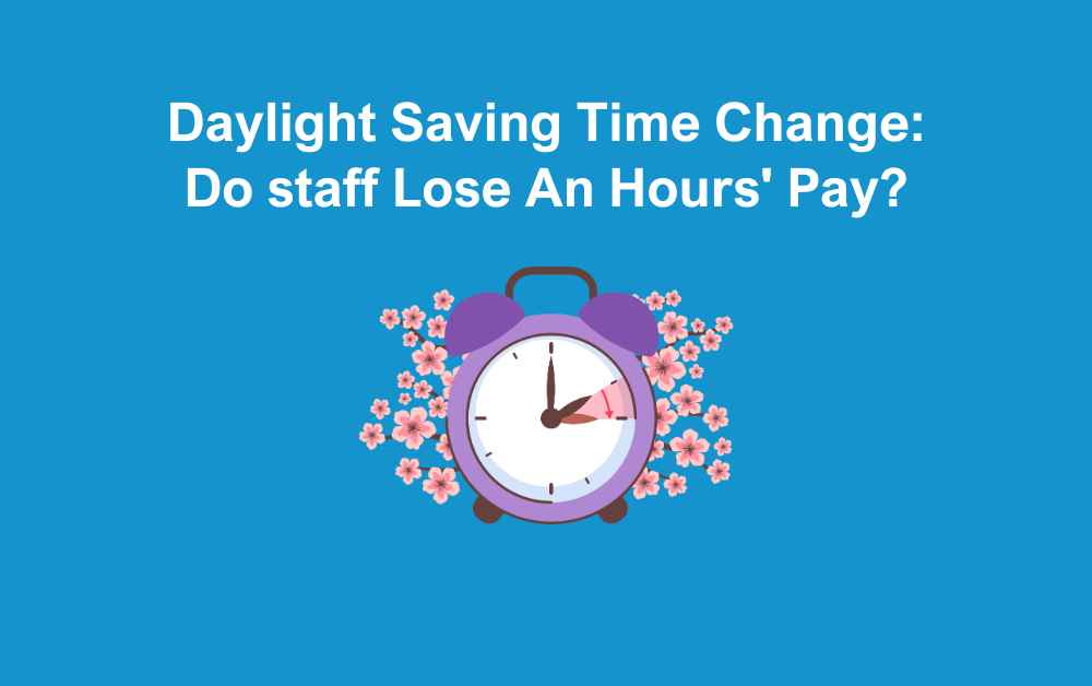 daylight saving time change