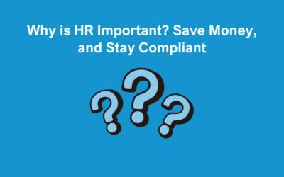 Why is HR Important? Save Money, and Stay Compliant