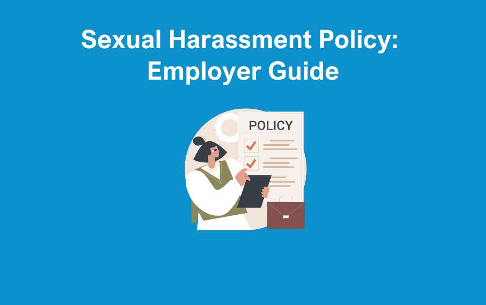 sexual harassment policy sexual harassment policy